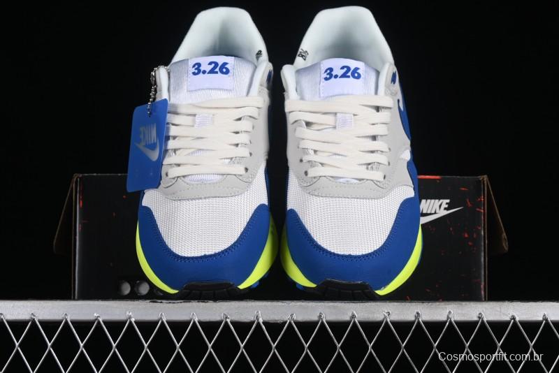 Nike Air Max 1 Premium Retro Running Shoes with Half-Sole Air Cushion - HF2903-100