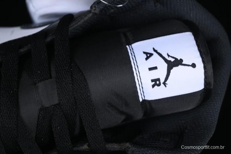 Nike Air Jordan 1 Mid AJ1 Basketball Shoes in Black White Gray - DQ8426-010